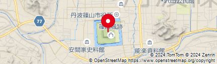 篠山城 ヤハウェの地図